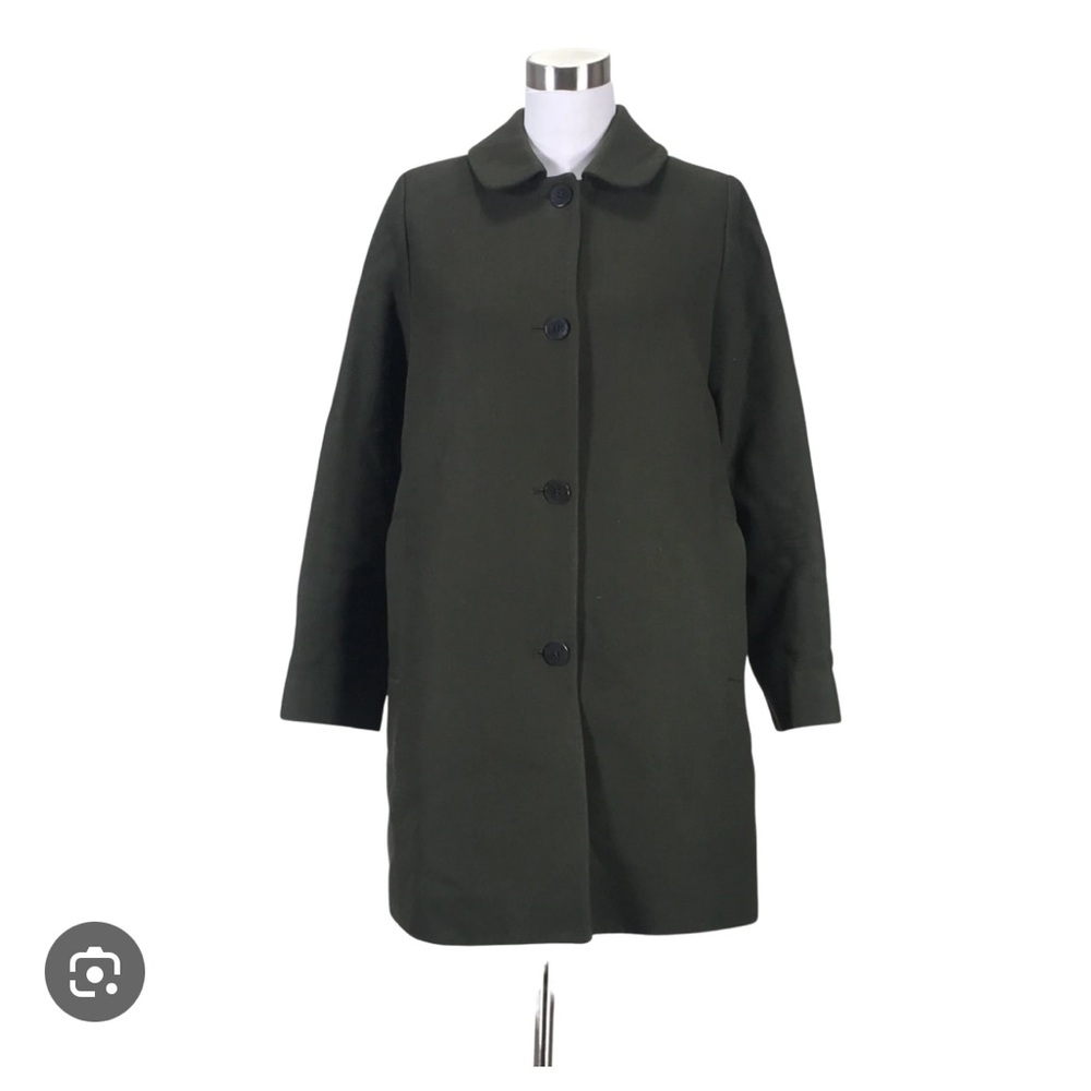 COS Women's Trench Coat - Dark Green